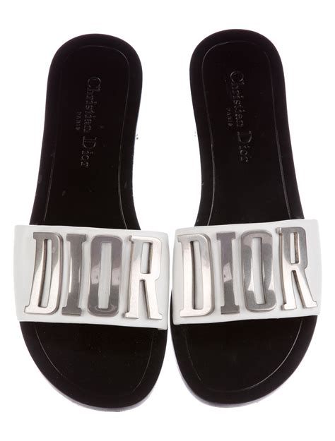 christian dior evolution slides|dior designer sandals.